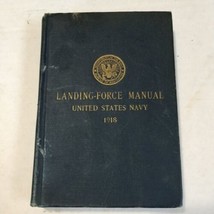 Landing-Force Manuel United States Navy 1918 Book 553 pages - £59.35 GBP