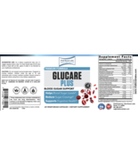 Glucare Plus (Blood Sugar Support) - 60 Vegetarian Capsules  - £23.79 GBP