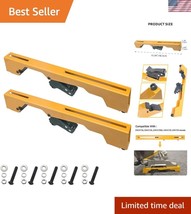 Compact Miter Saw Mounting Brackets - 2 Pack with Easy Installation Feat... - $43.50
