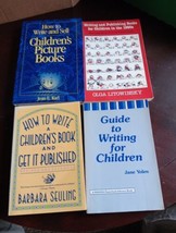 4 Books How To Write &amp; Publish Childrens Books Writing Children&#39;s Books Guide - £13.24 GBP