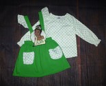 NEW Boutique Princess Tiana Suspender Skirt Girls Outfit - $11.04+