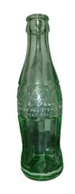 Vintage Coca Cola Glass Bottle 6 1/2 Fl Oz Green Glass Coral Gable, FLA L-G - £35.30 GBP