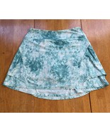 Kyodan Active Pleated Skort Green Spots Pocket Golf Sport Stretch Skirt,... - $18.08