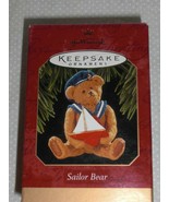 Vintage 1997 Teddy Bear Hallmark Keepsake Ornament Red Box New - £7.85 GBP