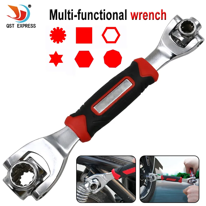 Wrench 8 in 1 Tools Socket Works with Spline Bolts Torx 360 Degree 6-Point Unive - £162.49 GBP