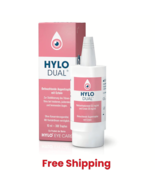 Hylo Dual Eye Drops with Hyaluronic Acid and Ectoin for Dry and Red Eye ... - €28,59 EUR