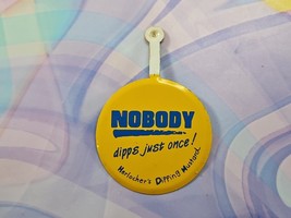 Herlocher&#39;s Dipping Mustard &quot;Nobody Dipps Just Once&quot; Tab Button, 2.125&#39;&#39;... - €8,55 EUR