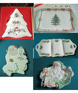 Lenox Holiday Christmas Tray And Trivet Servers Original Pick1 ^^ - $56.06 CAD