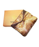 2 Pieces / Barbara Bixby Jewelry Gift Box and Zipper Travel Pouch New - £10.22 GBP
