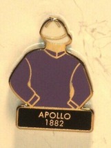 APOLLO - 1882 Kentucky Derby Winner Jockey Silks Pin - £15.75 GBP