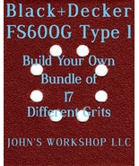 Build Your Own Bundle of Black+Decker FS600G Type 1 1/4 Sheet No-Slip Sa... - $18.55 MXN