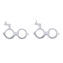 Gift HARRY POTTER &amp; DEATHLY Stud Earrings 925 Sterling Silver Summer Sale - $21.24