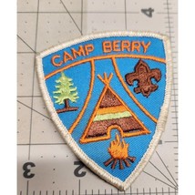 Camp Berry Boy Scouts of America Patch - Unknown Year - £10.79 GBP