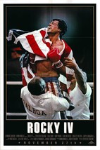 Rocky IV original 1985 vintage one sheet movie poster - £219.41 GBP