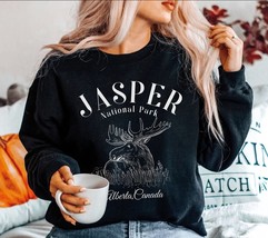 Jasper National Park Alberta Sweatshirt, Vintage Women&#39;s Alberta Crewnec... - £34.83 GBP