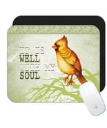Well With My Soul : Gift Mousepad Bird Grieving Lost Loved One Grief Hea... - £10.41 GBP
