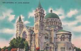 St. Louis Missouri MO New Cathedral Postcard D06 - £2.39 GBP