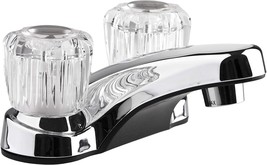 Dura Faucet Df-Pl700A-Cp Rv Bathroom Sink Faucet With Clear Acrylic, Chrome - $35.97