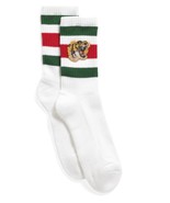 GUCCI Little Williams Sports Socks White Tiger M 24-26 NEW Guaranteed au... - $145.00