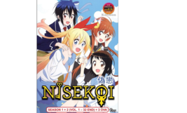 DVD Anime NISEKOI (False Love) Complete Series Season 1 + 2 (1-32 +3 OVA)Eng Sub - £21.18 GBP