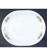 Corning WINTER HOLLY Oval Serving Platter NEW Plate Corelle Holly &amp; Berries - £24.17 GBP