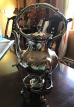 A. Torres Vega Mexican Sterling Silver Tea Pot With Burner  76 Oz - $4,499.55