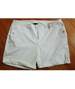 Lane Bryant Womens Cargo Roll Cuff casual shorts plus size 26 NWOT - $9.89
