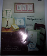 Charted Designs For Wildflowers by Janice Shirley 20 Cross Stitch Design... - $4.99