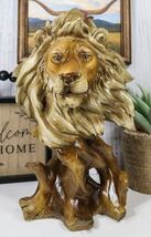 Mufasa The Wise Lion King Of The Jungle Pride Rock Bust Figurine 11.25"H - $30.99