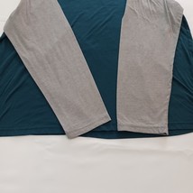 George Crewneck Men's Long Sleeve Green & Gray Cotton Blend T-Shirt 2XL (50-52) image 9