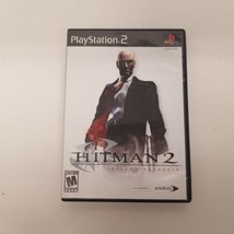 PS2 Hitman 2 Silent Assassin Video Game, PlayStation 2, Complete, Black ... - $12.82