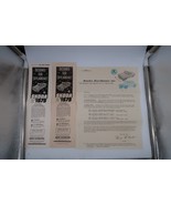 Vtg Ad Amsko Distributors NY 1960 Felicia Convertible Octavia Sedan Ephe... - €12,86 EUR