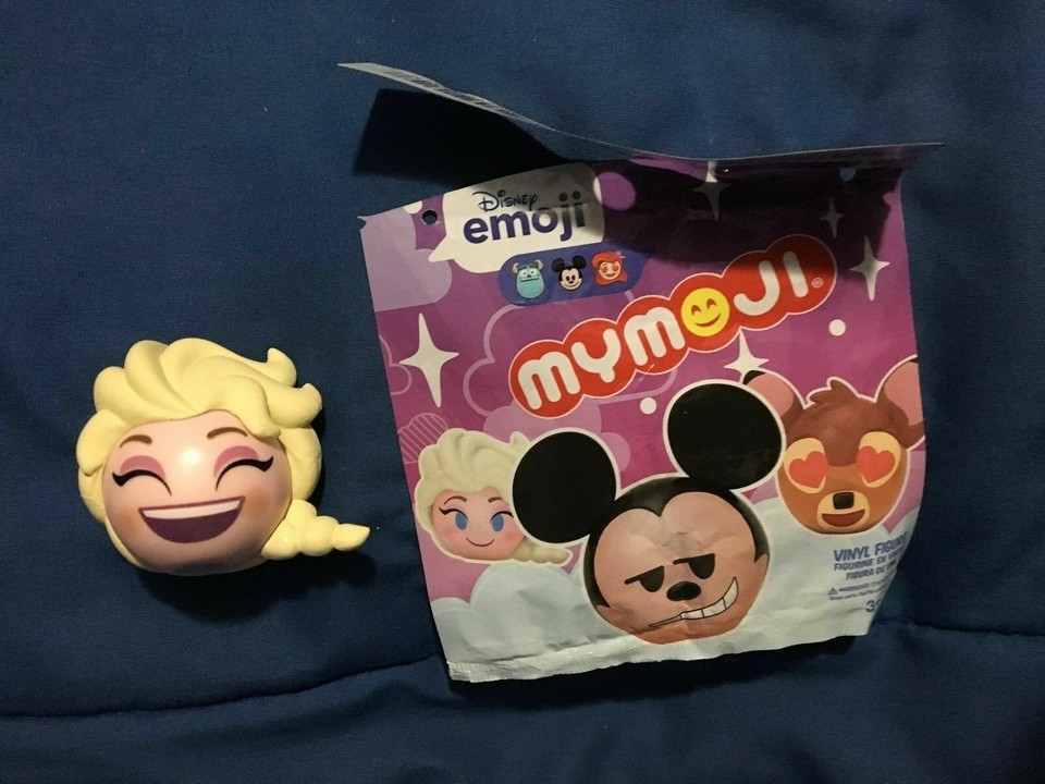 Disney Mymoji Vinyl Elsa Smiling Eyes Closed *NEW/OPENED BAG i1 - $9.99