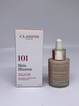 Clarins Skin Illusion Natural Hydrating Foundation - 101 Linen - 1.0 oz BNIB - £26.46 GBP