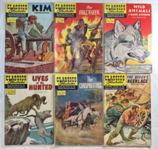 Classics Illustrated #143 148 152 157 158 165Vintage Comic Lot Silver Golden Age - £12.02 GBP