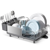 Dish Rack, 304 Stainless Steel Dish Drying Rack For Kitchen Counter, Dis... - £59.14 GBP
