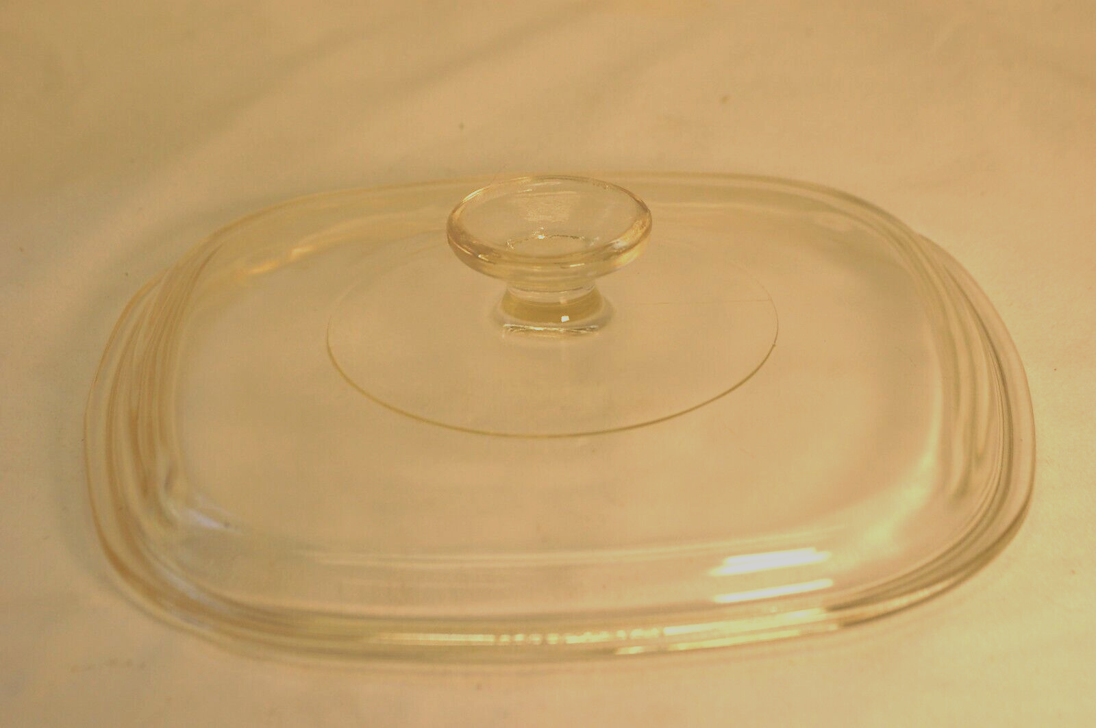 Primary image for Pyrex Corning Ware Clear Glass Lid Square 8" Casserole Top Replacement A-9-C