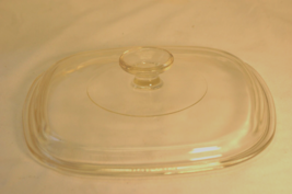 Pyrex Corning Ware Clear Glass Lid Square 8&quot; Casserole Top Replacement A-9-C - £15.63 GBP