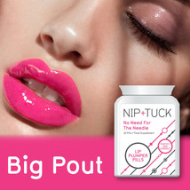 Nip &amp; Tuck Lip Plumper Pill 2X Bigger Lips No Need For Fillers Lips Enhancement - £27.06 GBP
