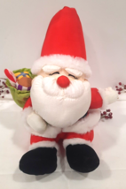 Vintage Christmas Santa Claus by Trendmasters  12&quot; Nylon 1993  Parachute Plush - £11.06 GBP