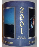 Prescott, 2001 Arizona&#39;s Christmas City ceramic coffee mug - £11.85 GBP