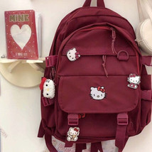 Backpacks for Women Cute Backpack High School Students Large Capacity Soft Girl  - £38.75 GBP