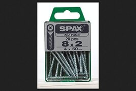 Spax Multi-Material Screw 2 &quot; Zinc Phillips/Square Multiple Material Thr... - $21.61