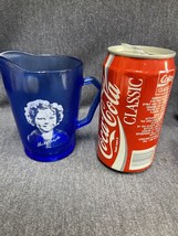 Vintage Cobalt Blue Shirley Temple Milk Creamer Pitcher-excellent condition - $16.83