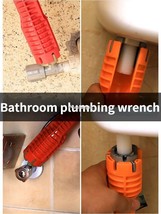 8 In 1/5 In 1 Flume Wrench Sink Faucet Plumbing Tools Wrench 8 In 1 Mult... - £7.68 GBP+