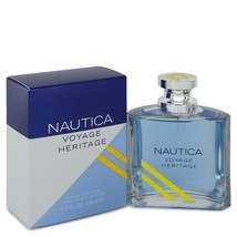 Nautica Voyage Heritage by Nautica Eau De Toilette Spray 3.4 oz - £22.77 GBP