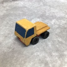 Vintage Mattel 1971 Korea Wooden Flat Bed Dump Truck - $6.85