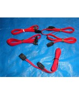 5x 16&quot; SATA Cable Right Angle 90 Degree SSD HDD Hard Drive Cable - $136.98 MXN