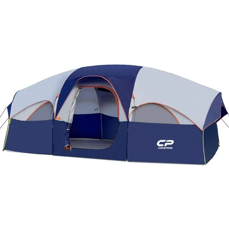 CAMPROS Tent-8-Person-Camping-Tents, Waterproof Windproof Family Tent, 5 Large - £164.89 GBP+