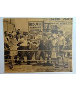 RARE Silent Film Lobby Cards Kid Ali Boxing The Arabian Fights Racing Blood - $350.63